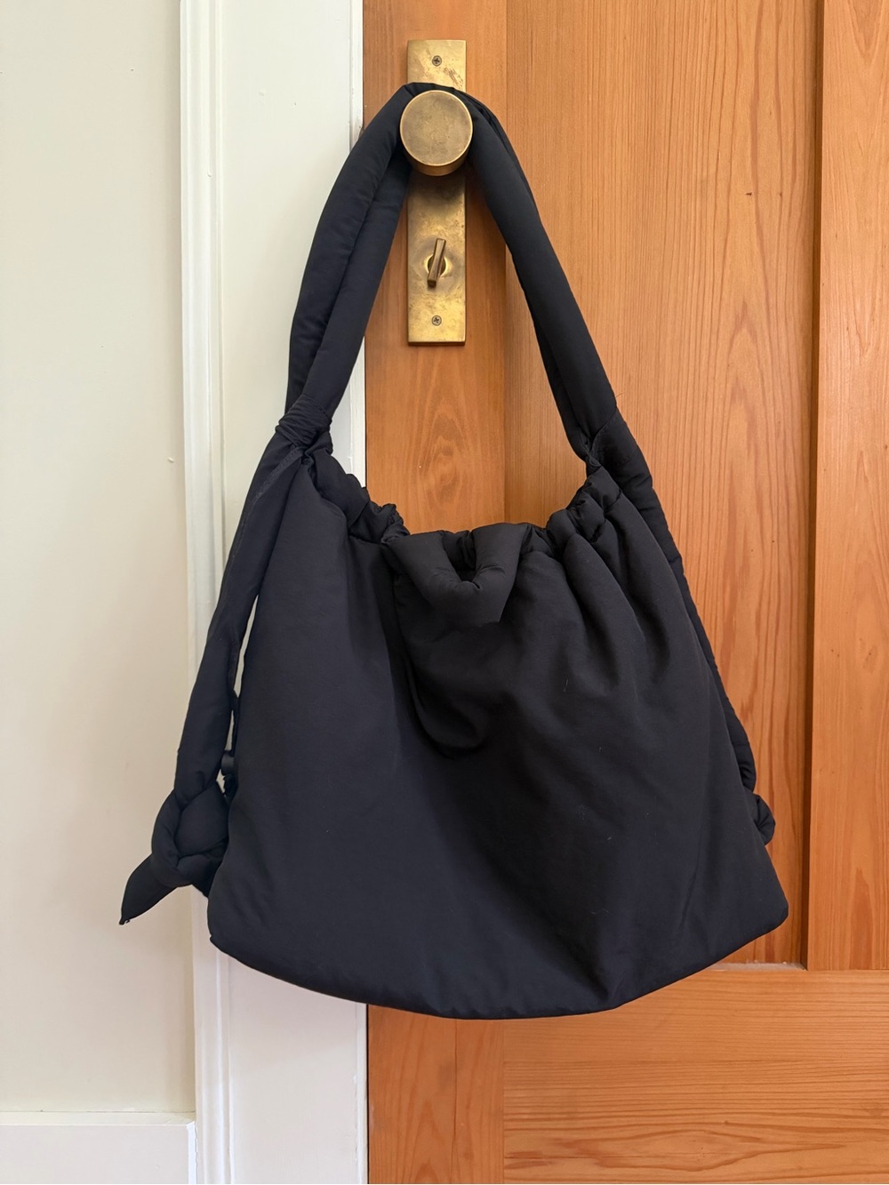 Olend Tote Bag with Knotted Strap